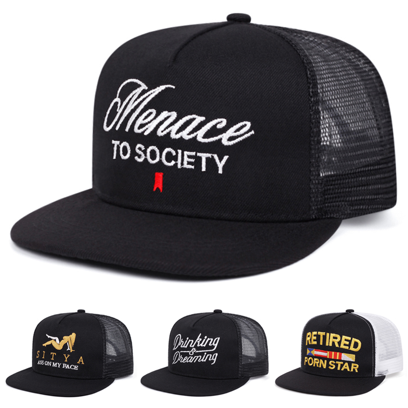 Snapback Hat Flat - Cappello da baseball 2026 con visiera